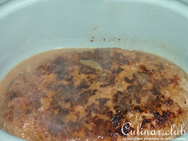 Мясной хлеб (oder Hackbraten)
