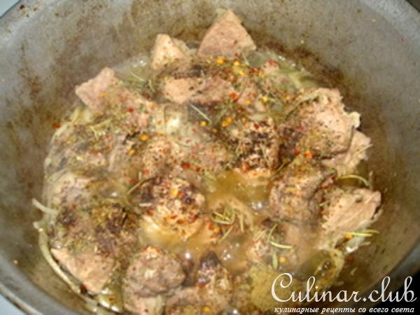 Свинина с луком
