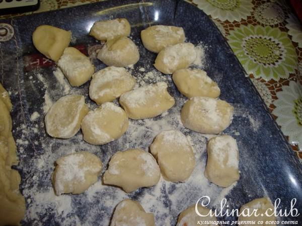 галушки картофельные