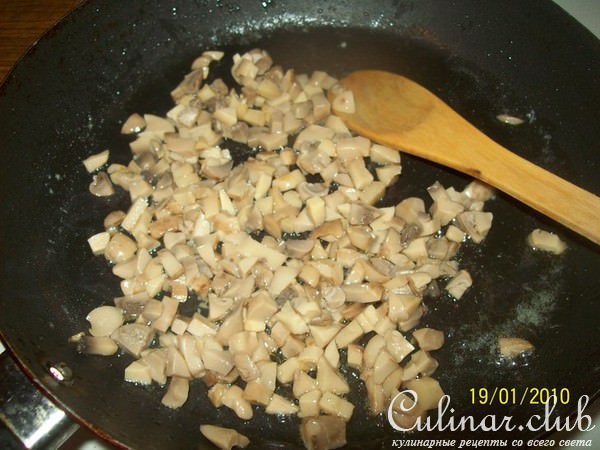 Зразы с курицей и грибами