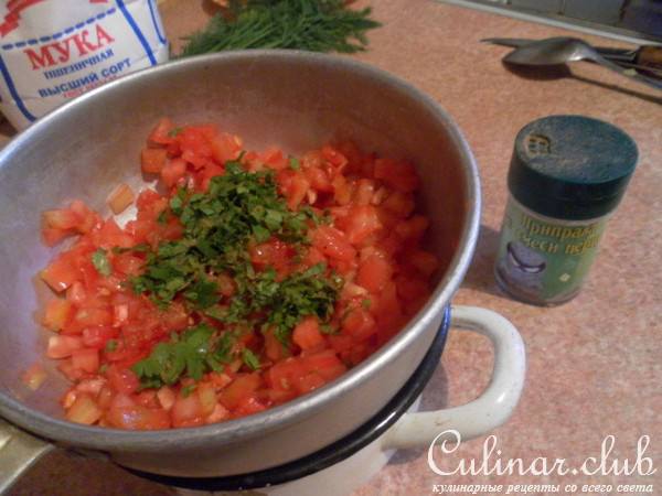 ВАРЕНИКИ С ПОМИДОРАМИ (Вариант)