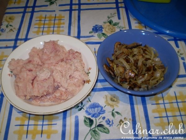 Фаршированная курочка (галантин)