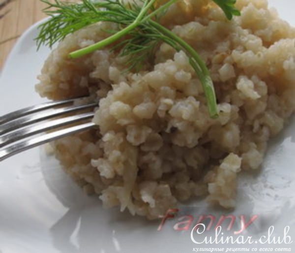 Ризотто с цветной капустой