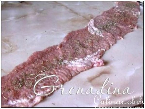 Мясная "улитка"