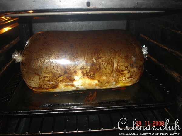 Куриные бедрышки с овощами
