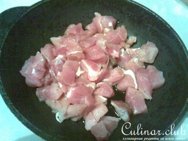 Свинина с маринованым луком (вариант)