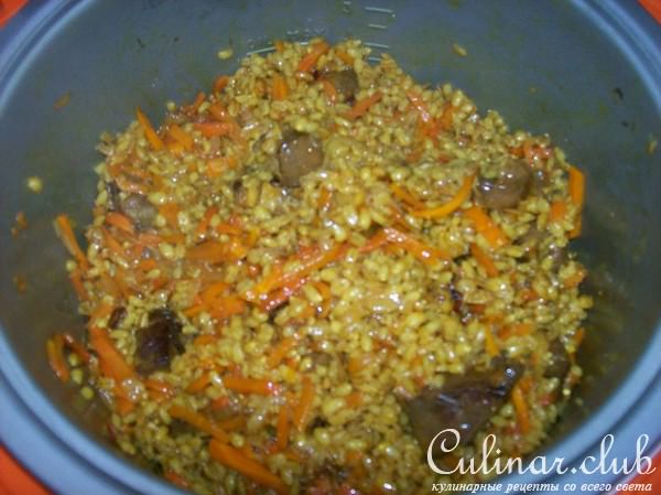 Кирзовый "плов" с сердцем