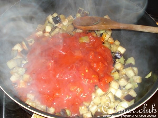 Макароны с баклажанами
