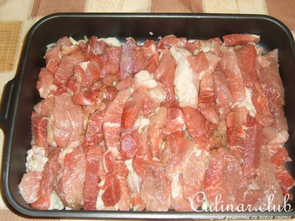мясо по-французски