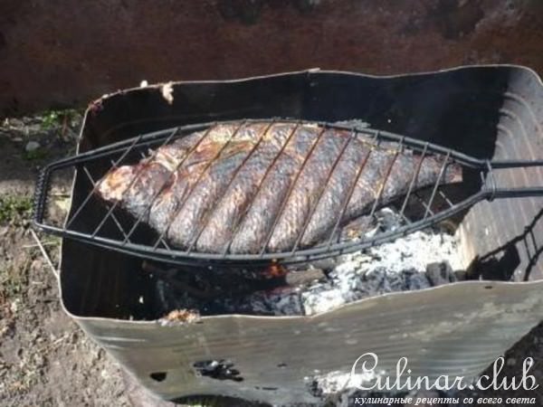 рыбка а-ля шашлык