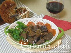 Мясо кусочками