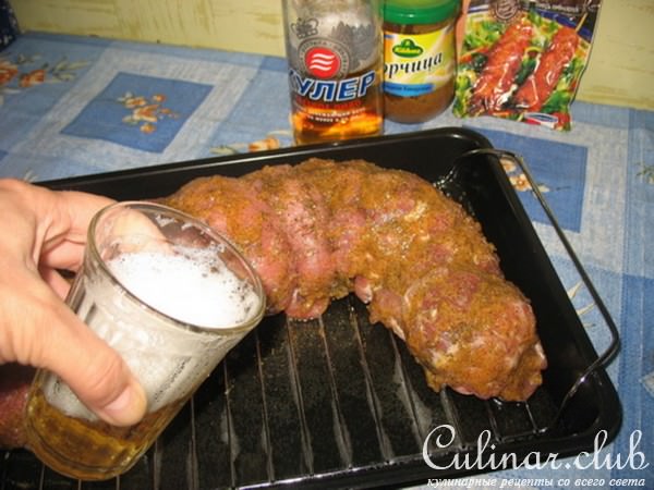 "Рулет из мяса с мясом"