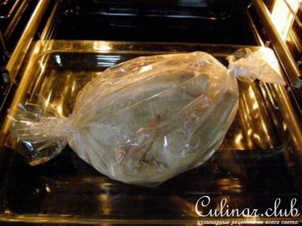 Курочка с яблоками