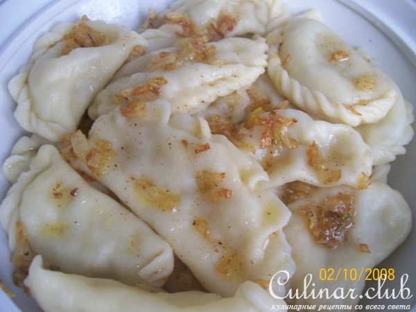 Варенники с сырой картошкой