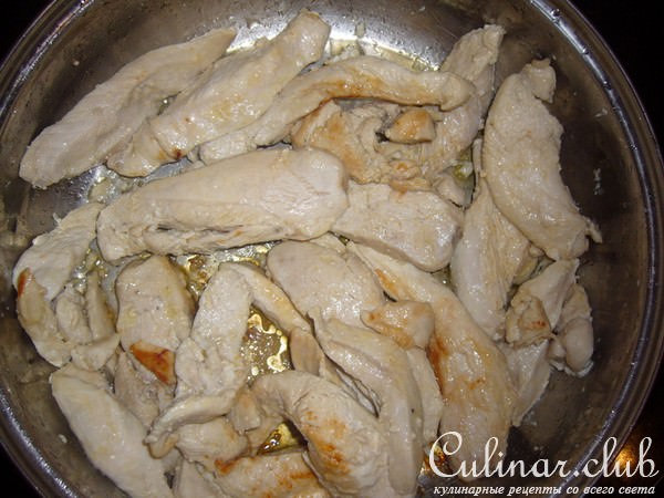 Фрикассе из курочки