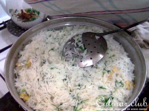 Шююд пахла плов(Плов с бобами и с птицей)
