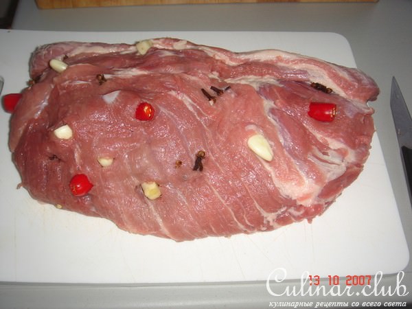 Свинина по Англо-Индийски