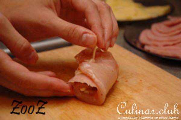 Куриные рулетики