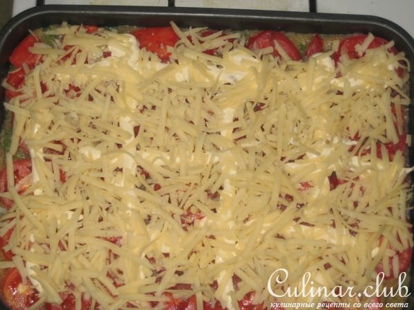 Мусака кабачковая,придуманная мною)))