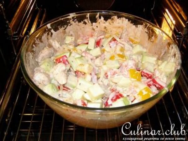 Курочка, да с овощами:)