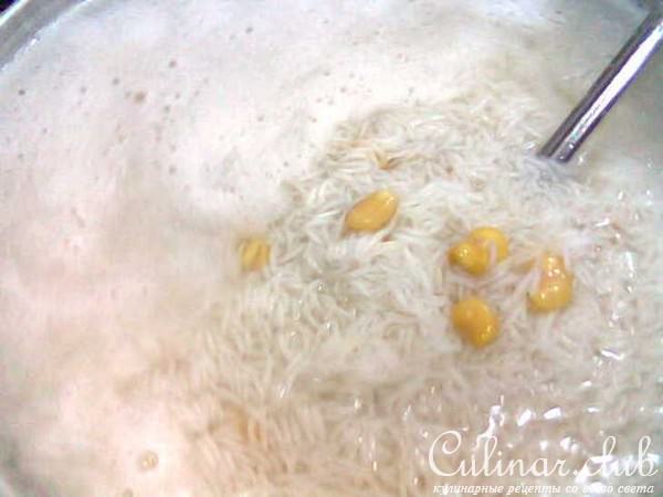 Шююд пахла плов(Плов с бобами и с птицей)