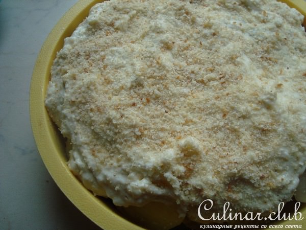 КАРТОФЕЛЬНАЯ ЗАПЕКАНКА С БАКЛАЖАНАМИ