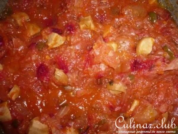Летний овощной обед (борщ из молодых бурачков и рагу)