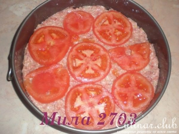 Мясной пирог с овсянкой