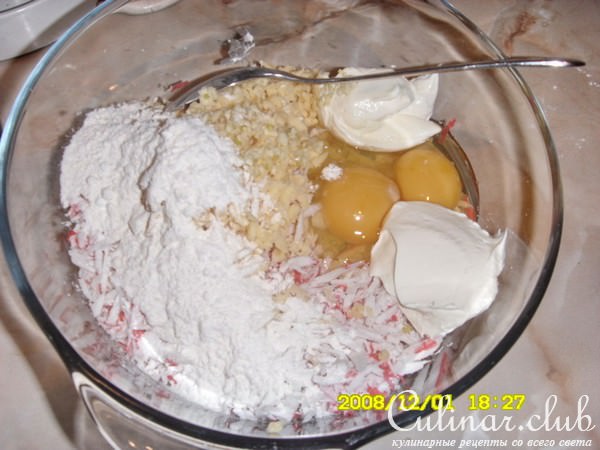 КРАБОВЫЕ КОТЛЕТЫ