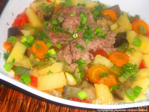 Рагу в горшочках(вариант)