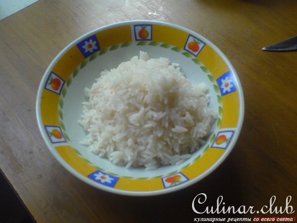 Овощная паэлья.