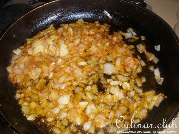 Карри из цветной капусты с горошком 