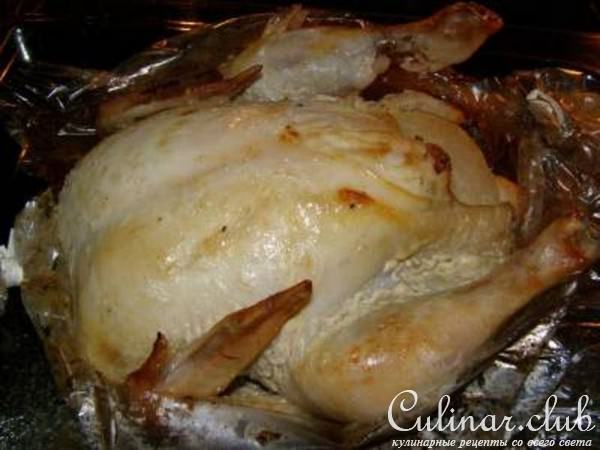 Курочка с яблоками