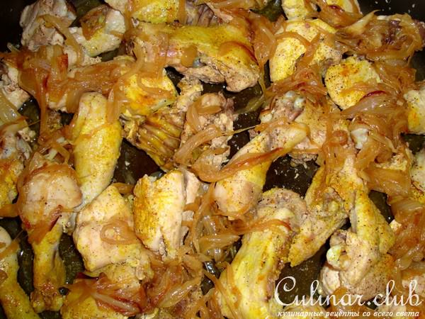 Плов с баклажанами