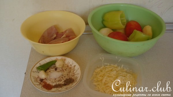 Курица на подушке или Куриный "сон час".