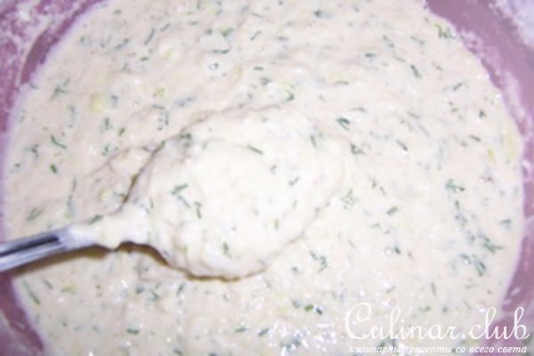 Оладьи кабачковые с сыром и чесночком (вариант)
