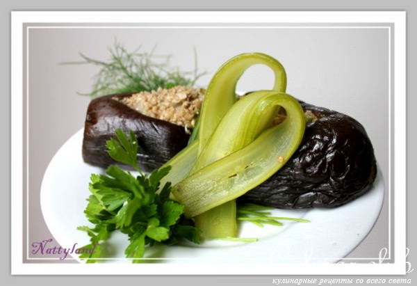 Сациви из баклажанов или признание в любви к грузинской кухне (дуэль)