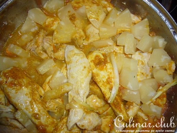 Фрикассе из курочки