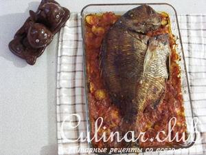 Рыба под кисло-сладким соусом запеченная