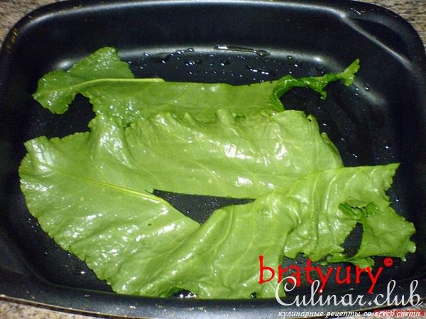 Капама от лапад (Капама из конского щавеля)