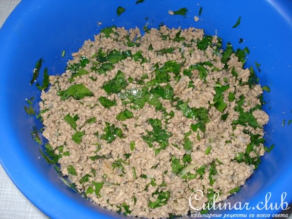 Рисовая запеканка с мясом