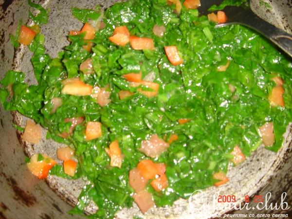 Котлетки с начинкой из шпината