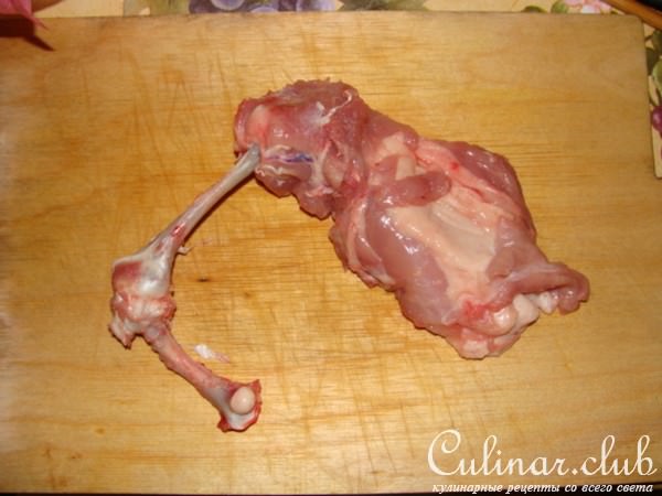 Фаршированные куриные окорочка