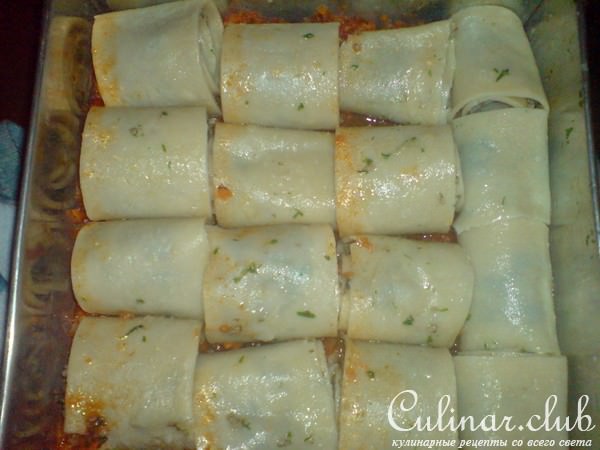 Лазанья-роллы