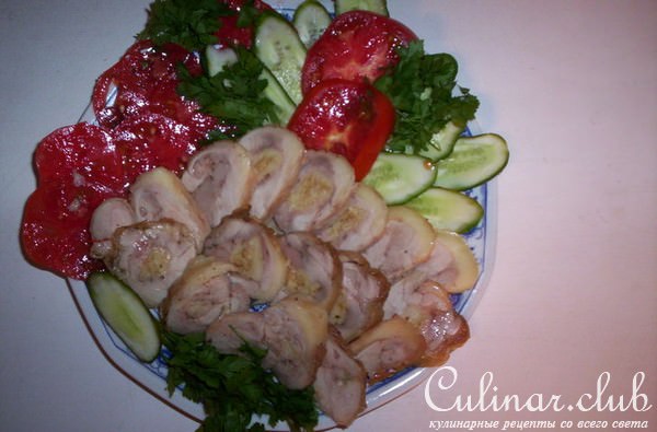 "Ножки с сыром и чесноком"