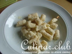 Сырные ньокки по-парижски