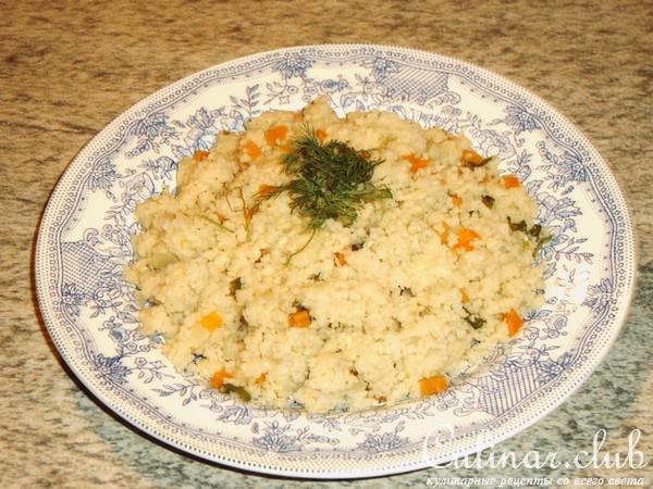 кускус с овощами