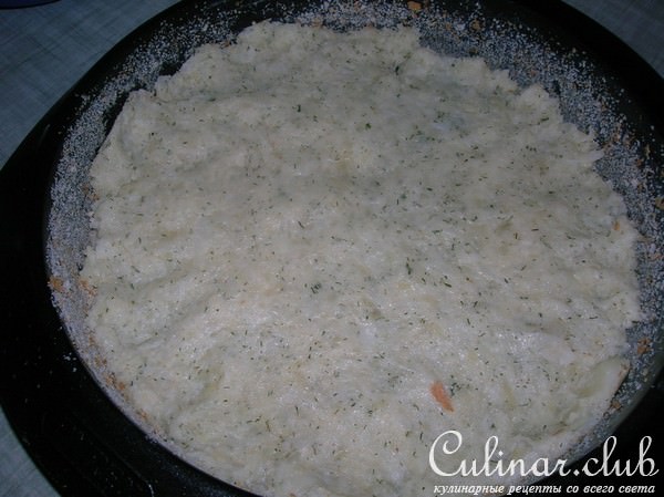 Запеканка картофельная со сложносочиненной начинкой "Именная"