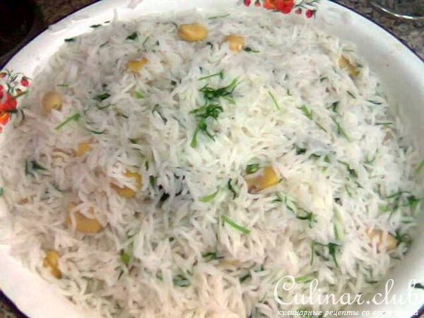 Шююд пахла плов(Плов с бобами и с птицей)
