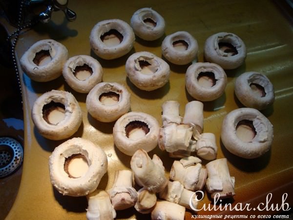 Шампиньоны по-бельгийски